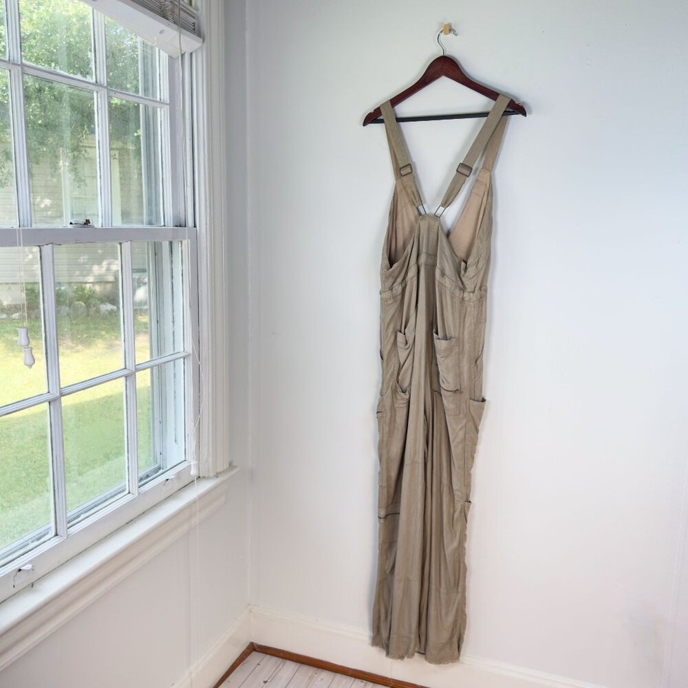 FP Movement Southern Lights Onesie Jumpsuit Desert Sage Tan XS Free People - Picture 3 of 9